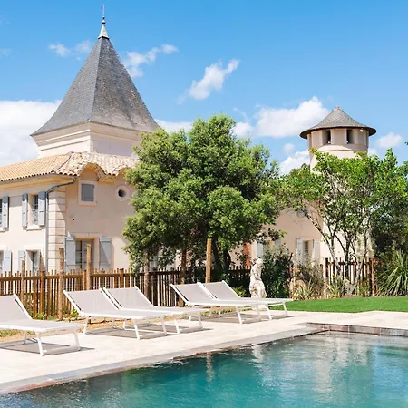 Chateau Du Parc - Gites & Spas A Pezenas Exterior photo